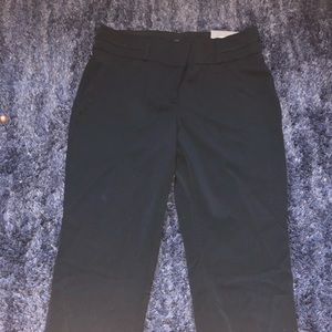 Maurices NWT Size 7/8 extra long black slacks